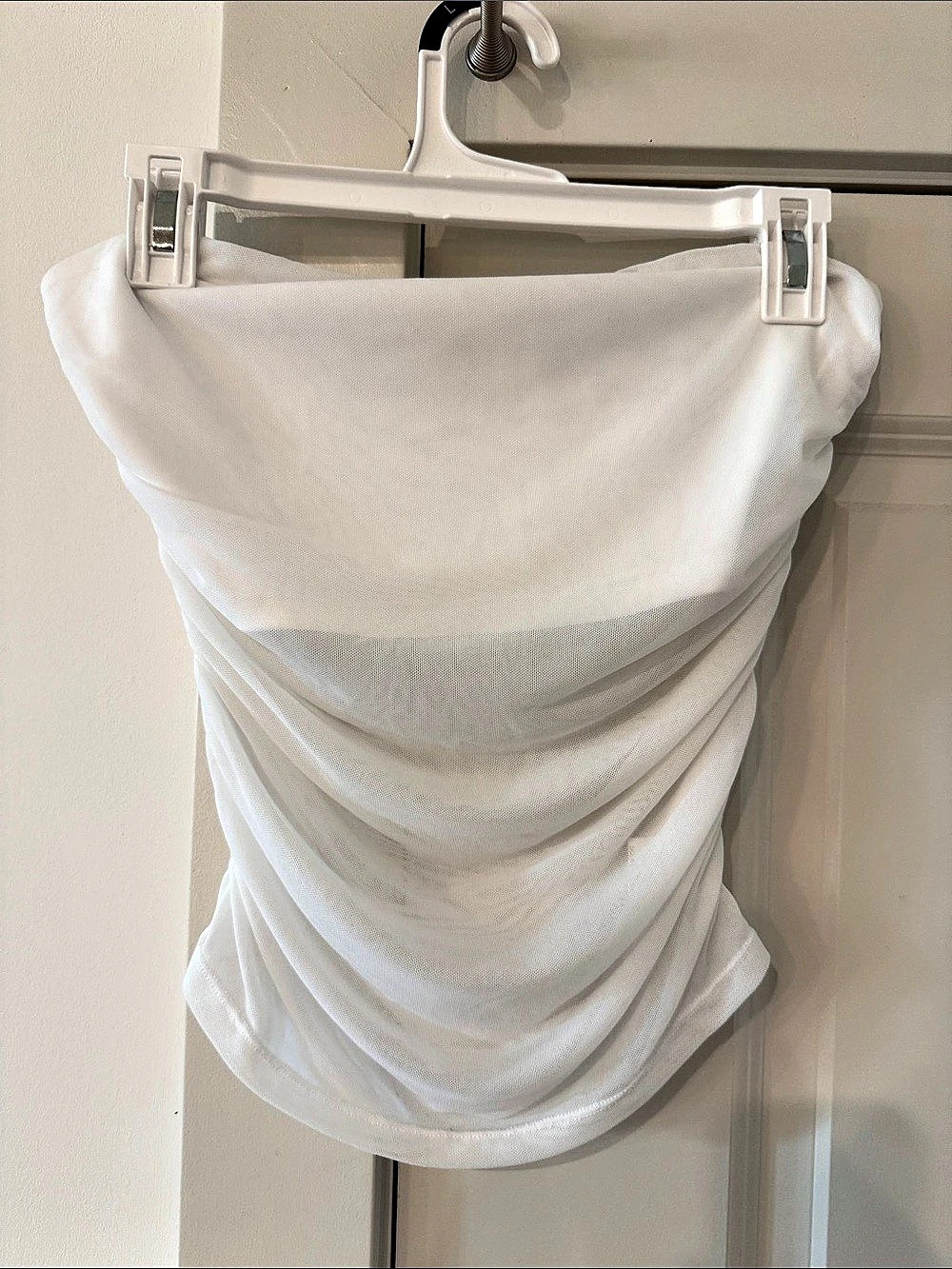 White mesh Tank Top Like New